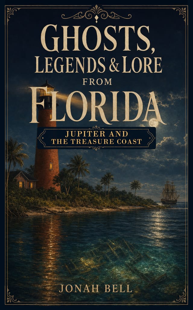 Cover of Ghosts, Legends & Lore from Florida: Jupiter and the Treasure Coast by Jonah Bell